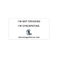 Syncopating - Dance Bumper Sticker