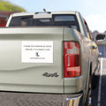 Fountain of Youth - Dance Car Magnet