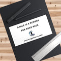 Remedy for Road Rage - Dance Bumper Sticker